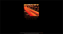 Desktop Screenshot of memorymoog.com