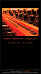 Mobile Screenshot of memorymoog.com